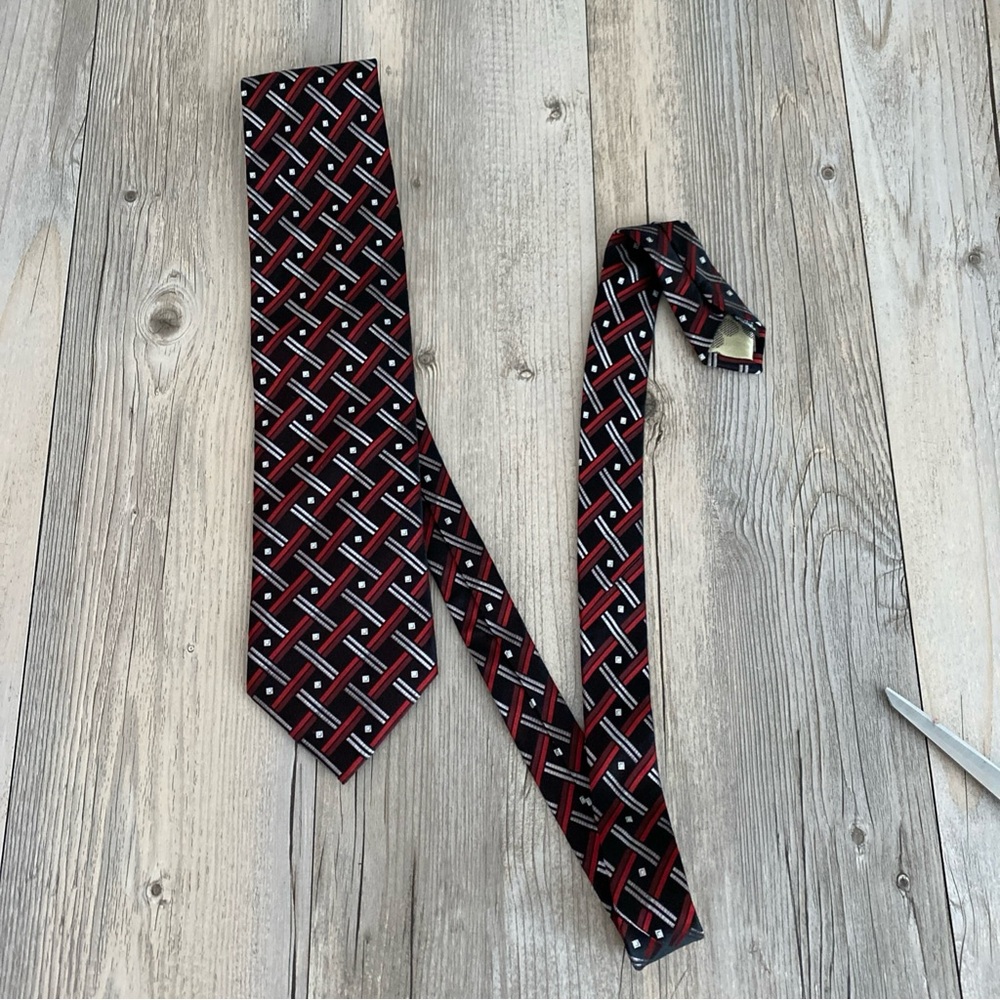 Roberto Villini Couture Mens Hand Made Silk Tie